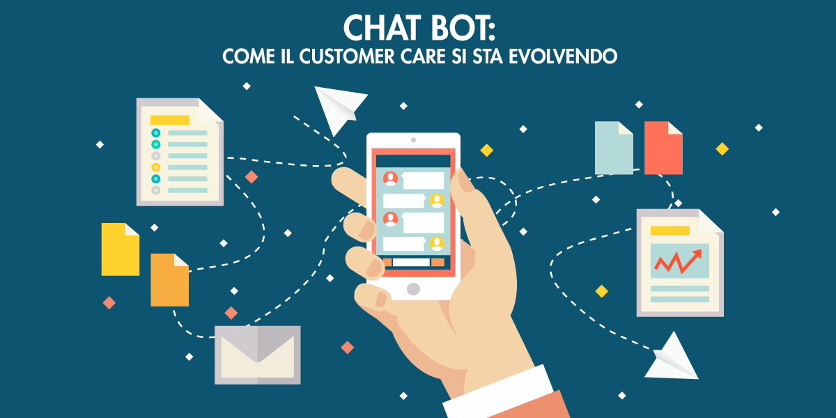 Linetech Italia - Blog - Copertina articolo Bot, Chat Bot ed Assistenti Virtuali